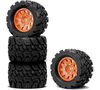 Compatibile Con Arrma For Granite Per RC Per Monster Truck Ruote E Pneumatici Buggy Per Camion Esagonali Da 12 Mm/14 Mm Per Scala 1/10 RC Ruote Gomma