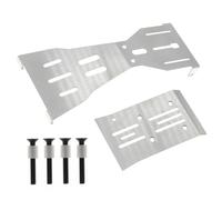 Compatibile Con Arrma FURY MEGA 1/10 RC Auto Parti Di Aggiornamento Piastra Paramotore Anteriore In Acciaio Inossidabile Posteriore Per Protezione Del Telaio RC Parti Auto