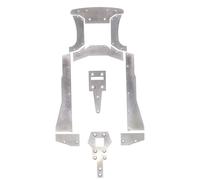 Compatibile Con ARRMA Per Felony Per Infraction Per Limitless 1/7 RC Parti Di Automobili In Metallo Per Telaio Armatura Protezione Piastra Paramotore Paraurti Anteriore Accessori RC