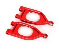 Compatibile Con Arrma Per Gorgon 1/10 RC Auto Parti Di Aggiornamento Accessori Ricambio Bracci Sospensione Anteriori Superiori In Alluminio RC Parti Auto(Red)