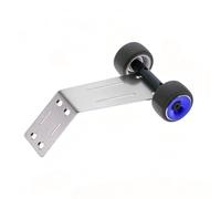 Compatibile Con ARRMA Per Gorgon Per Grom Quake Per Grom 1/16 RC Auto Parti Di Aggiornamento Piastra Paramotore In Acciaio Inossidabile Set Di Barre Con Impennata RC Parti Auto(Silver)