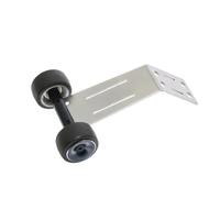 Compatibile Con ARRMA Per Gorgon Per Grom Quake Per Grom 1/16 RC Auto Parti Di Aggiornamento Piastra Paramotore In Acciaio Inossidabile Set Di Barre Con Impennata RC Parti Auto(Black)