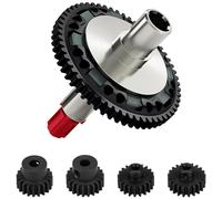 Compatibile Con ARRMA Per Granite Per Senton Per Vorteks Big Per Rock 1/10 RC Auto Parti Upgrade Set Frizione Slittamento Acciaio 57T Con Pignoni 20T 21T RC Parti Auto