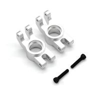Compatibile Con ARRMA Per Granite Per Typhon Per GORGON Per Grom 1/16 RC Auto Parti Upgrade Supporto Asse Posteriore Metallo Coppa Posteriore RC Parti Auto(Silver)