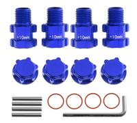 Compatibile Con Arrma Per Granito Per Senton Per Typhon 3S 1/10 RC Off Road Parti Di Automobili Mozzi Ruota Esagonali Adattatore Da 14mm A 17mm Ampliare 10mm 4PCS RC Parti Auto