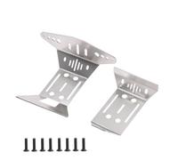 Compatibile Con Arrma Per Grom Per Granite 1/16 RC Auto Parti Upgrade Set Paraurti Anteriore E Posteriore In Acciaio Inox Spessore 1mm RC Auto Giocattoli