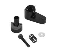 Compatibile Con Arrma Per GROM Per MOJAVE Per Granito Per Typhon 1/14 1/18 RC Auto Parti Di Aggiornamento 20T Servo Corno RC Parti Auto(Black)