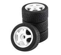 Compatibile Con ARRMA Per INFRACTION 6S F1 Per LIMITLESS 1/7 RC Auto Aggiornamento Parte Accessorio 4 Pezzi Ruota In Plastica Pneumatico In Gomma RC Pneumatici Ruota