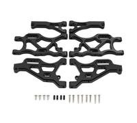 Compatibile Con ARRMA Per Infraction Per Limitless 6S Per Typhon 6S 1/7 1/8 RC Parti Di Automobili 6 Pezzi Set Di Bracci Di Sospensione Anteriori E Posteriori In Metallo Parti per auto RC(Black)