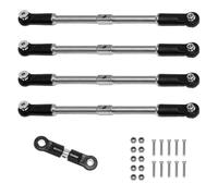 Compatibile Con ARRMA Per KRATON 6S BIG Per ROCK 1/8 1/7 RC Parti Aggiornamento Auto Radiocomandate Acciaio Inossidabile S2 Acciaio Barre Collegamento Set RC Parti Auto