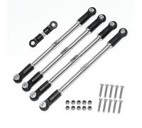 Compatibile Con Arrma Per Kraton Per Outcast 1/8 BIG Per ROCK 1/7 RC Parti Di Aggiornamento Per Auto Tenditori In Acciaio Camber Links Toe Linkage Set 5 Pezzi RC Parti Auto