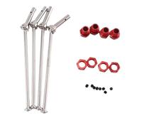 Compatibile Con Arrma Per Kraton Per Parti Di Automobili 1/10 RC 4 Pezzi Albero Motore Anteriore E Posteriore In Metallo CVD Ruota Esagonale Estesa RC Parti Auto