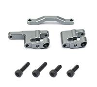 Compatibile Con ARRMA Per Mini Per Kraton 1/16 RC Auto Aggiornamento Parti Modifica Accessori Di Ricambio Set Sterzo In Metallo RC Parti Auto(Gray)