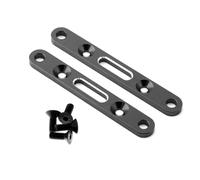 Compatibile Con Arrma Per Mojave Per BLX 1/8 RC Accessori Per Auto, Supporto Inferiore Sospensione Anteriore E Posteriore In Metallo, Braccio Inferiore Codice Accessori aggiornamento RC(Black)