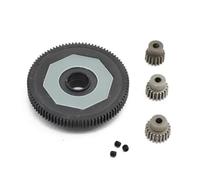Compatibile Con Arrma Per Senton Per Granite Per Typhon 4x4 1/10 RC Auto Parti Upgrade Metallo Ingranaggio Diritto 91T 48DP E Set Pignone 17T 19T 21T RC Auto Giocattoli