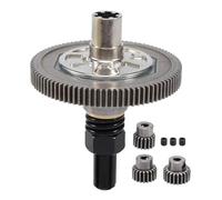 Compatibile Con Arrma Per Senton Per Rock Per Vorteks Per Typhon 4x4 1/10 RC Parti Di Automobili Pantofola Frizione Spur Gear 91T Pignone Set 21T 19T 17T RC Parti Auto(Black)