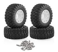 Compatibile Con ARRMA Per Senton Per TRAXXAS Per Slash 1/10 RC Auto Parti Di Aggiornamento Accessori Pneumatici Per Camion A Breve Corso RC Parti Auto(White)