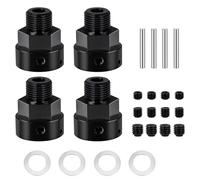 Compatibile Con ARRMA Per Typhon 6S 1/8 RC Auto Parti Upgrade Accessori Sostitutivi Adattatore Allargamento +10 Mm RC Parti Auto(Black)