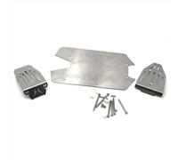 Compatibile Con Arrma Per VORTEKS Big Per Rock 1/10 RC Auto Parti Upgrade Acciaio Inossidabile Telaio Anteriore Posteriore Protettore Skid Piastra RC Parti Auto