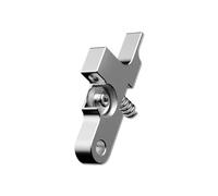 Compatibile con artiglieria, set di ingranaggi estrusore Genius/X1/X2 | Set ingranaggi estrusore in metallo, alimentazione da 1,75 mm, braccio tenditore, adatto for Genius/X1/X2(Silver)