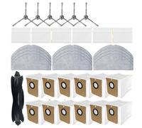 Compatibile con aspirapolvere Eufy G50 L60 SES, con rullo, spazzola laterale, filtro, mocio e sacchetto for la polvere(Set 17)