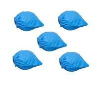 Compatibile con aspirapolvere Parkside PNTS 1200 1250 1300 A1 B2 C3 E4 F5, set di 5 sacchetti in tessuto con filtro asciutto, sacchetti antipolvere blu riutilizzabili con chiusura di sicurezza