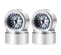 Compatibile Con Assiale Per SCX10 Per TRX-4 1/10 Parti Di Automobili RC 4 Pezzi In Lega Alluminio 30mm Mozzi Per Cerchi Beadlock Da 1.9 Pollici RC Parti Auto(Blue)