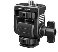 Compatibile con Atomos Ninja 5"/7" e fotocamera - Supporto da campo con vite da 1/4", rotazione a 360° e design anti-torsione(1)