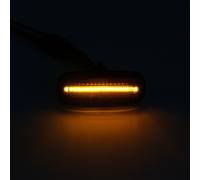 Compatibile con Audi A2 A3 8L A4 B5 A6 C5 4B LED lampeggiante laterale nero set