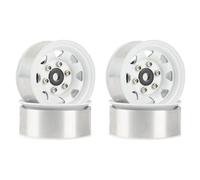 Compatibile Con Axial Jr 90069 D90 CC01 LC70 4 Pezzi 1.55 Cerchione Beadlock In Metallo Mozzo 1/10 RC Crawler Car Parti Di Aggiornamento Rc Pneumatici