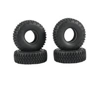 Compatibile Con Axial Jr 90069 D90 TF2 Per Tamiya CC01 LC70 Per MST 4PCS 95MM 1.55 Pollici Pneumatici In Gomma Per Ruote Per RC Crawler Car RC Pneumatici Ruota