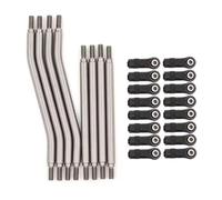 Compatibile Con Axial Per Capra AXI03004 1/10 RC Crawler Car Parts Barra Di Collegamento Sospensione In Metallo Collegamento Sterzo Per Set Di Collegamento Telaio Parti RC