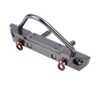 Compatibile Con Axial Per SCX10 1/10 Modello Di Auto Cingolate Telecomandate, Parti Di Aggiornamento, Paraurti Anteriore In Metallo Lavorato CNC. Parti auto RC
