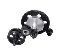 Compatibile Con Axial Per SCX10 1/10 RC Auto Parti Upgrade Set Completo Ingranaggi Metallici Per Cambio Pignone Da 87T E Rocchetto Da 20T RC Parti Auto