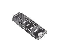 Compatibile Con Axial Per SCX10 1/10 RC Crawler Auto Parti Di Aggiornamento Accessori Ricambio Modello In Fibra Carbonio Vassoio Batteria RC Parti Auto