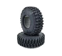 Compatibile Con Axial Per SCX10 D90 TF2 Per MST Per Tamiya 1/10 RC Crawler Car Parts 2 Pezzi 1,9" Pneumatici In Gomma Voodoo KLR 105 * 35mm Ricambi Per RC