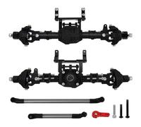 Compatibile con Axial per SCX10 II 90046 90047 1/10 RC Crawler Car Parti di Aggiornamento ASSE Differenziale Anteriore Posteriore Supporto Servo RC ASSE dell'auto