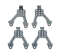 Compatibile Con Axial Per SCX10 II 90046 90047 1/10 RC Crawler Ricambi Per Sospensioni Del Telaio 4 Pezzi Supporto Torre Ammortizzatori Anteriore Posteriore In Alluminio Ricambi Per RC