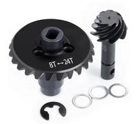 Compatibile Con Axial Per SCX10 II AR44 AR45 Per Capra Portal Asse Parti Di Aggiornamento Acciaio Overdrive Ingranaggio Conico Per 1/10 RC Crawler Ricambi Per Auto RC