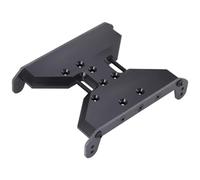 Compatibile Con Axial Per Scx10 II III Per Capra 1.9 1/10 RC Crawler Cars Parti POM Per Telaio Skid Piastra Di Trasmissione In Fibra Di Carbonio Parti auto telecomandate