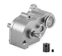 Compatibile Con AXIAL Per SCX10 Per Traxxas Per TRX4 Per Defender D90 1/10 RC Auto Parti Upgrade Scatola Ingranaggi Basso Centro Gravità Metallo RC Parti Auto(Silver)