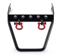 Compatibile Con Axial Per SCX10 Per TRX-4 D90 CC01 1/10 RC Auto Parti Di Aggiornamento Paraurti Anteriore In Metallo Con Grilli Per Montaggio Su Verricello RC Parti Auto