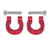 Compatibile Con Axial Per SCX10 Per TRX4 TF2 D90 CC01 1/10 Parti Di Ricambio Auto Cingolate RC Gancio Di Traino Con Anello A D Paraurti Anteriore E Posteriore Parti Auto RC
