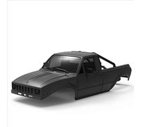 Compatibile Con Axial Per SCX24 C10 Per Bronco Per Wrangler Base Camp 1/24 RC Auto Parti Upgrade Carrozzeria Rigida 133 Mm 5,20 Pollici Con Portacarico Posteriore RC Parti Auto(Black)