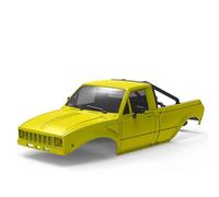 Compatibile Con Axial Per SCX24 C10 Per Bronco Per Wrangler Base Camp 1/24 RC Auto Parti Upgrade Carrozzeria Rigida 133 Mm 5,20 Pollici Con Portacarico Posteriore RC Parti Auto(Yellow)