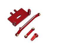 Compatibile Con Axial Per SCX24 Emax ES08MA II RC Car Upgrade Modifica Parti Di Collegamento Dello Sterzo In Metallo Supporto Del Servo Adatto Rc Biella per auto