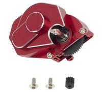 Compatibile Con Axial Per SCX24 Per Deadbolt 90081 C10 Per Wrangler 1/24 Parti Upgrade Auto RC Assieme Scatola Ingranaggi Scatola Trasmissione RC Parti Auto(Red)