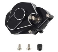 Compatibile Con Axial Per SCX24 Per Deadbolt 90081 C10 Per Wrangler 1/24 Parti Upgrade Auto RC Assieme Scatola Ingranaggi Scatola Trasmissione RC Parti Auto(Black)