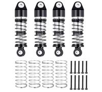 Compatibile Con Axial Per SCX24 Per Deadbolt Per Wrangler Per Gladiator 1/24 RC Car Parts 4 Pezzi 33 38 43 Mm Ammortizzatore Ad Olio Ammortizzatori RC(33mm Black)