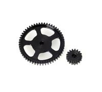 Compatibile Con Axial RBX10 Per RYFT 1/10 Auto Radiocomandata Upgrade Parti Acciaio Duro Trasmissione Ingranaggio Per Corona 53D 17D Pignone RC Parti Auto